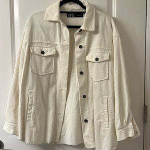 Zara corduroy overshirt